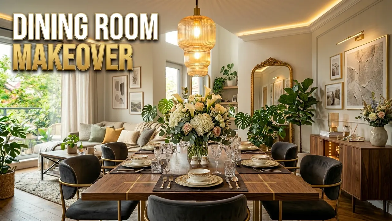 modern dining room decor ideas with wooden table
