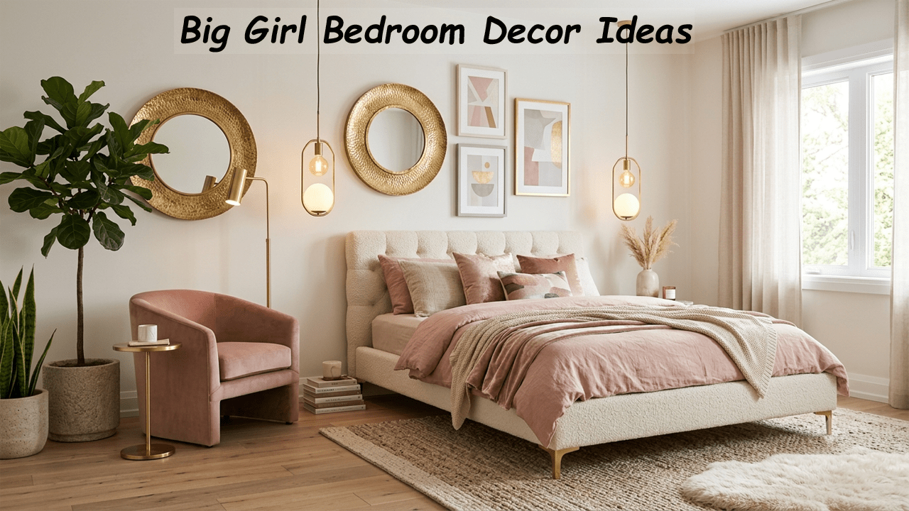 Big Girl Bedroom Ideas for a Stylish and Cozy Modern Bedroom