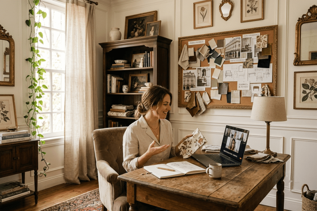 Benji Lewis virtual interior design consultation