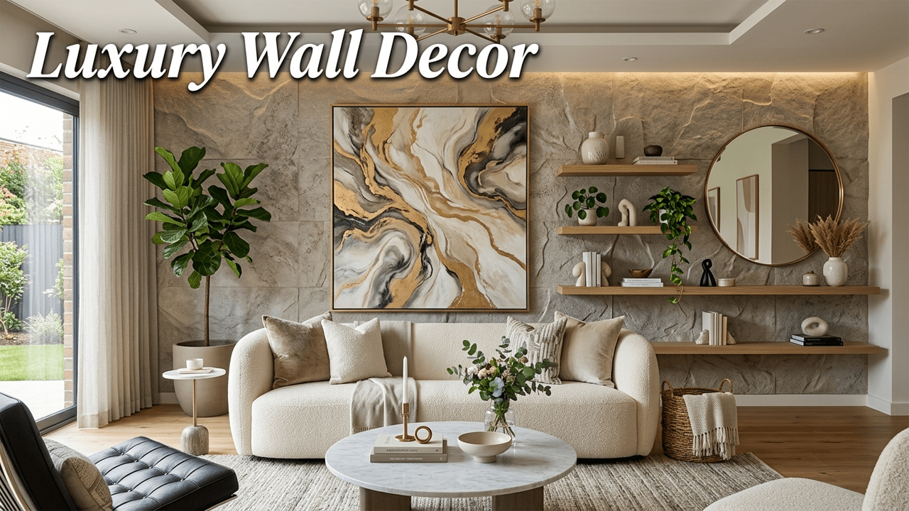 Modern Wall Decor Ideas for a Stylish Luxury Home
